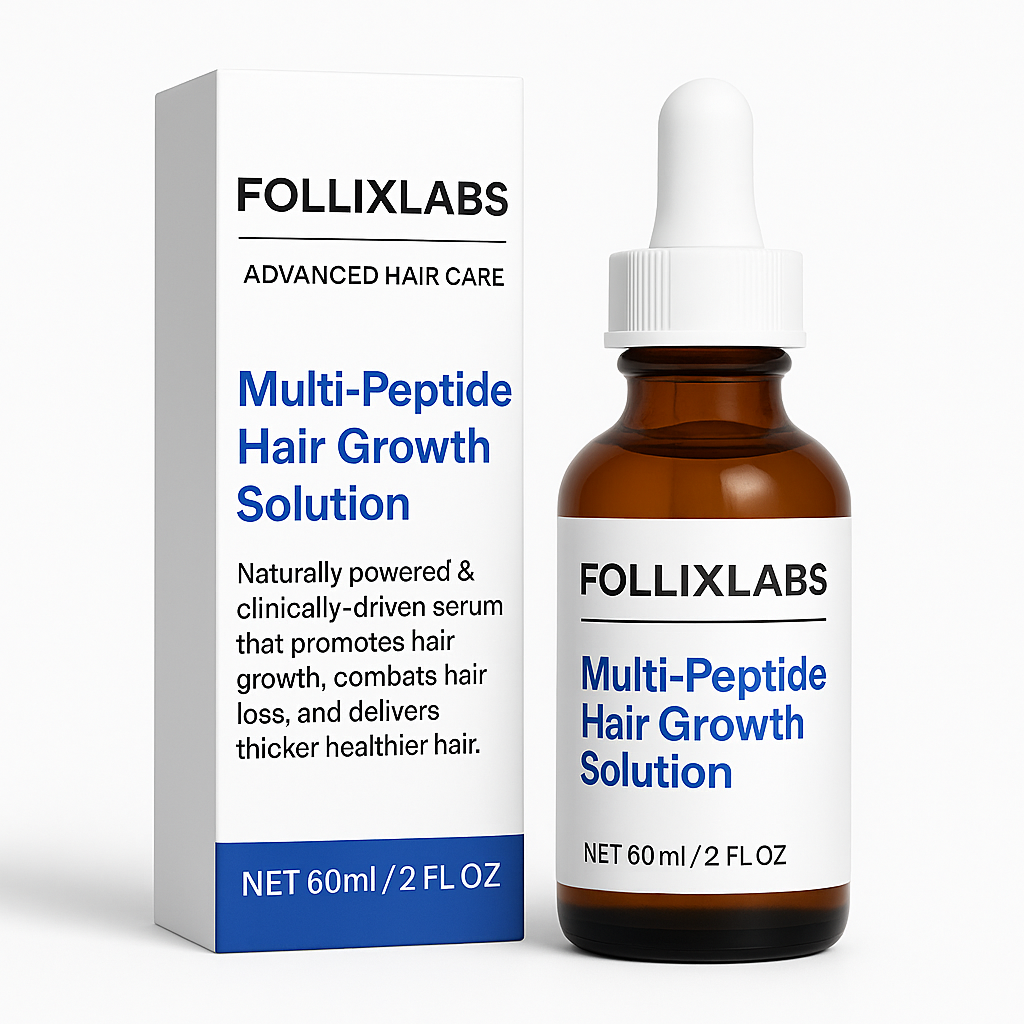 Follix Hair Growth Solution & Precision Applicator Bundle