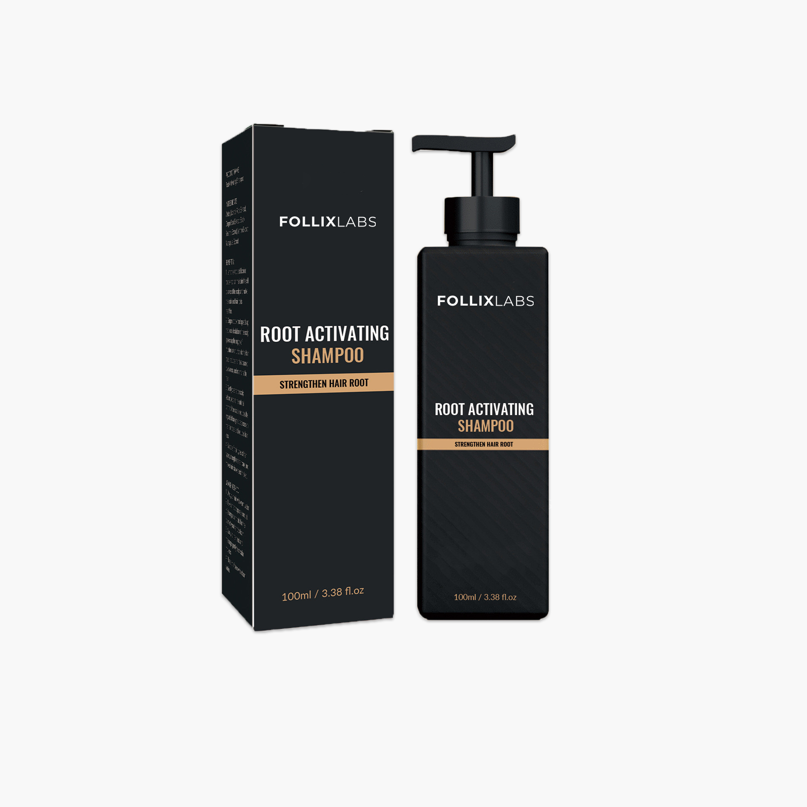 Follix Labs Root Activator Shampoo & Copper Peptide Bundle